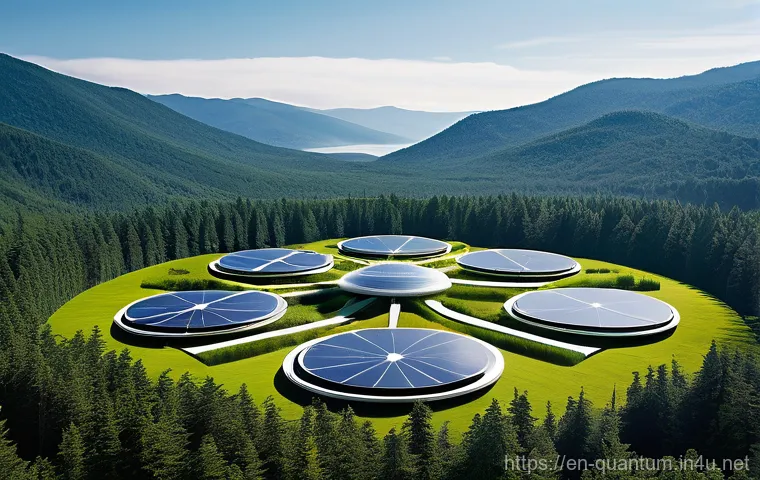 양자통신의 환경적 영향 - **Quantum's Green Vision.**
An inspiring, optimistic scene depicting quantum technology actively... 양자통신의 환경적 영향 - **Quantum's Green Vision.**
An inspiring, optimistic scene depicting quantum technology actively...