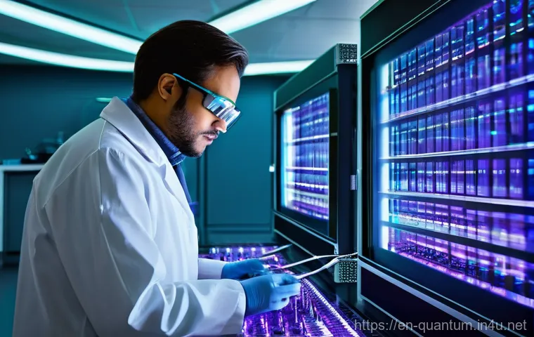 양자컴퓨터와 5G - **Prompt:** A bustling, vibrant smart city illuminated at twilight, showcasing the pervasive impact ...