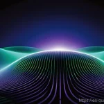 양자측정 - **Prompt 1: The Quantum Riddle**
    "A highly stylized, conceptual image depicting the famous doubl...