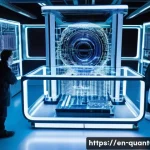 양자컴퓨터 연구소와 협력 - **Quantum Lab: The Spark of Discovery**
    "A vibrant and bustling quantum computing research lab, ...